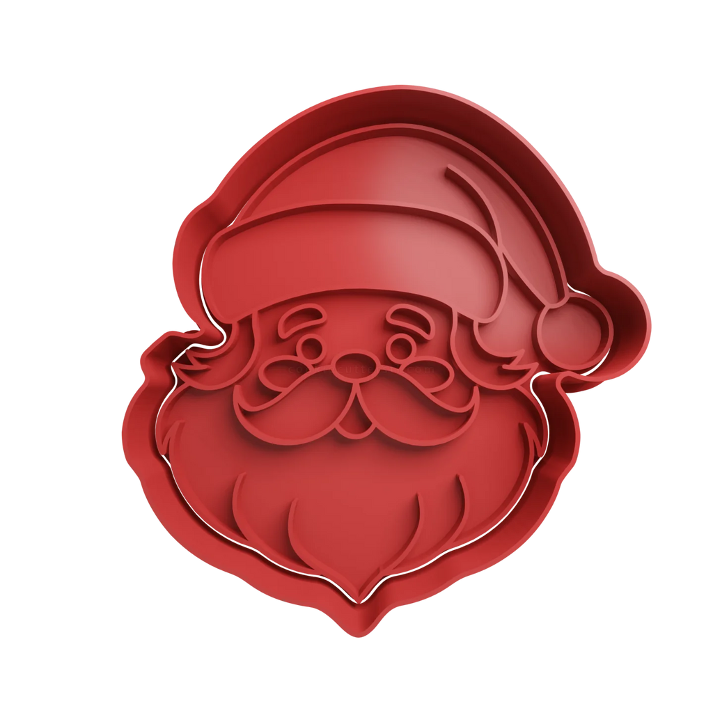 Santa Claus Head  | Cookie and Clay Cutter