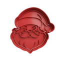 Santa Claus Head  | Cookie and Clay Cutter