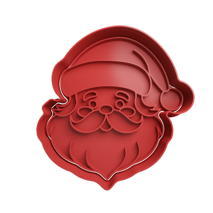 Santa Claus Head  | Cookie and Clay Cutter