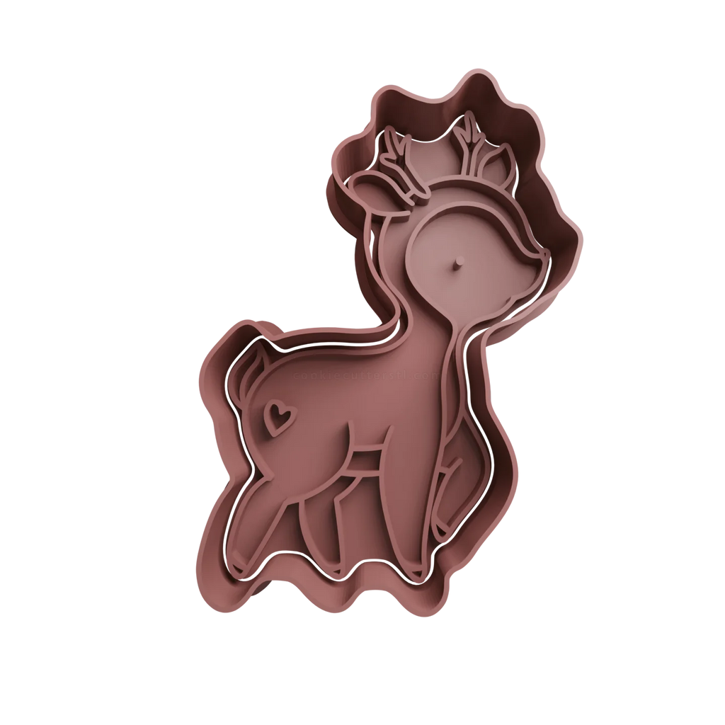 Reindeer Cookie Cutter | Cookie and Clay Cutter