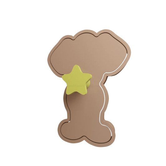Muscled Gingerbread Man Fitness  | Cookie and Clay Cutter