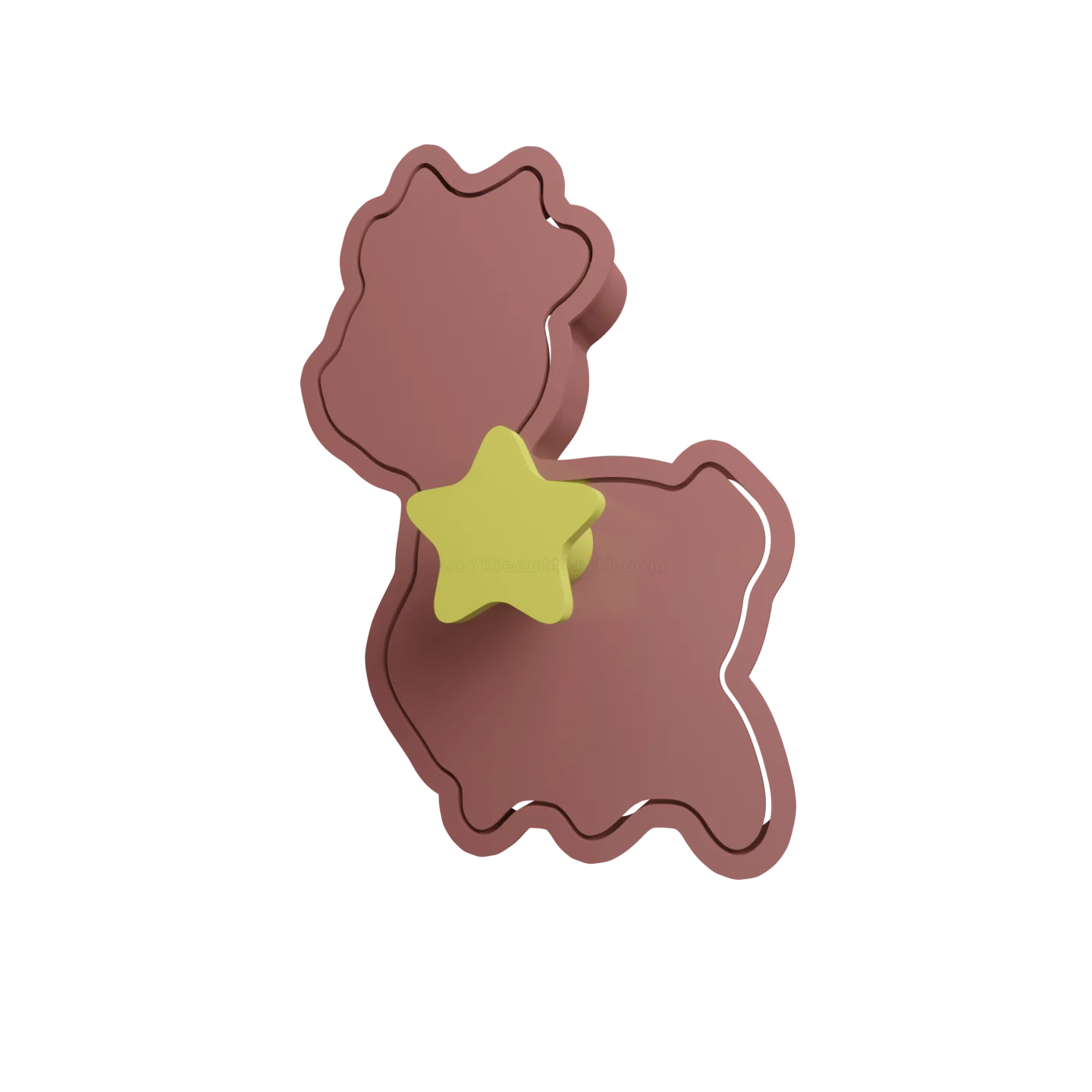 Cetakan Kue Rusa | Cetakan Kue dan Tanah Liat