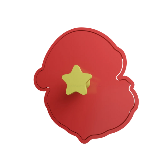 Santa Claus Head  | Cookie and Clay Cutter