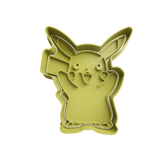 Pikachu Merayakan | Cetakan Kue & Tanah Liat
