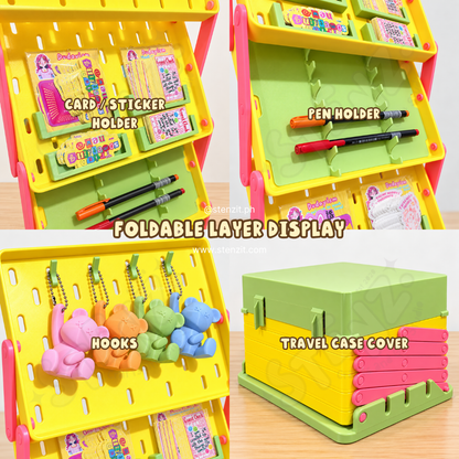 Foldable Layer Display