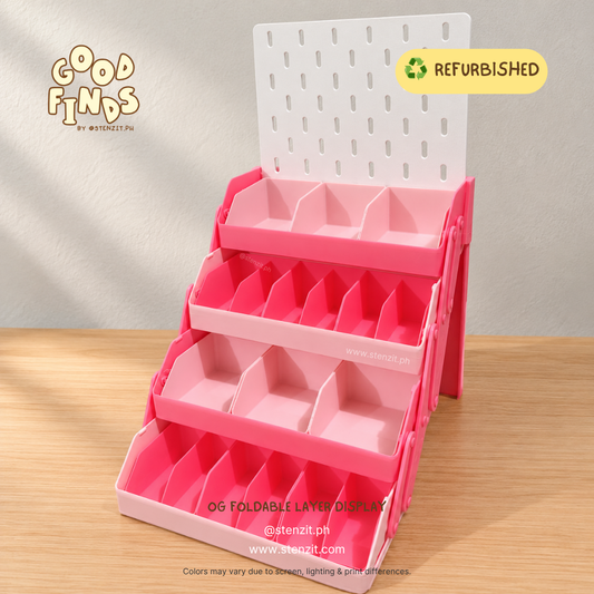 Pink Portable Collapsible Display - Complete Set | Good Finds — Refurbished
