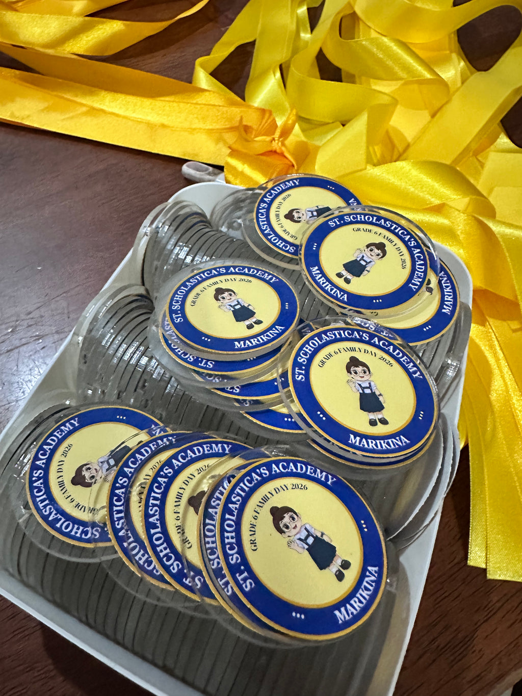 Acrylic Medal | 3.5", 1.5" | Made-to-Order