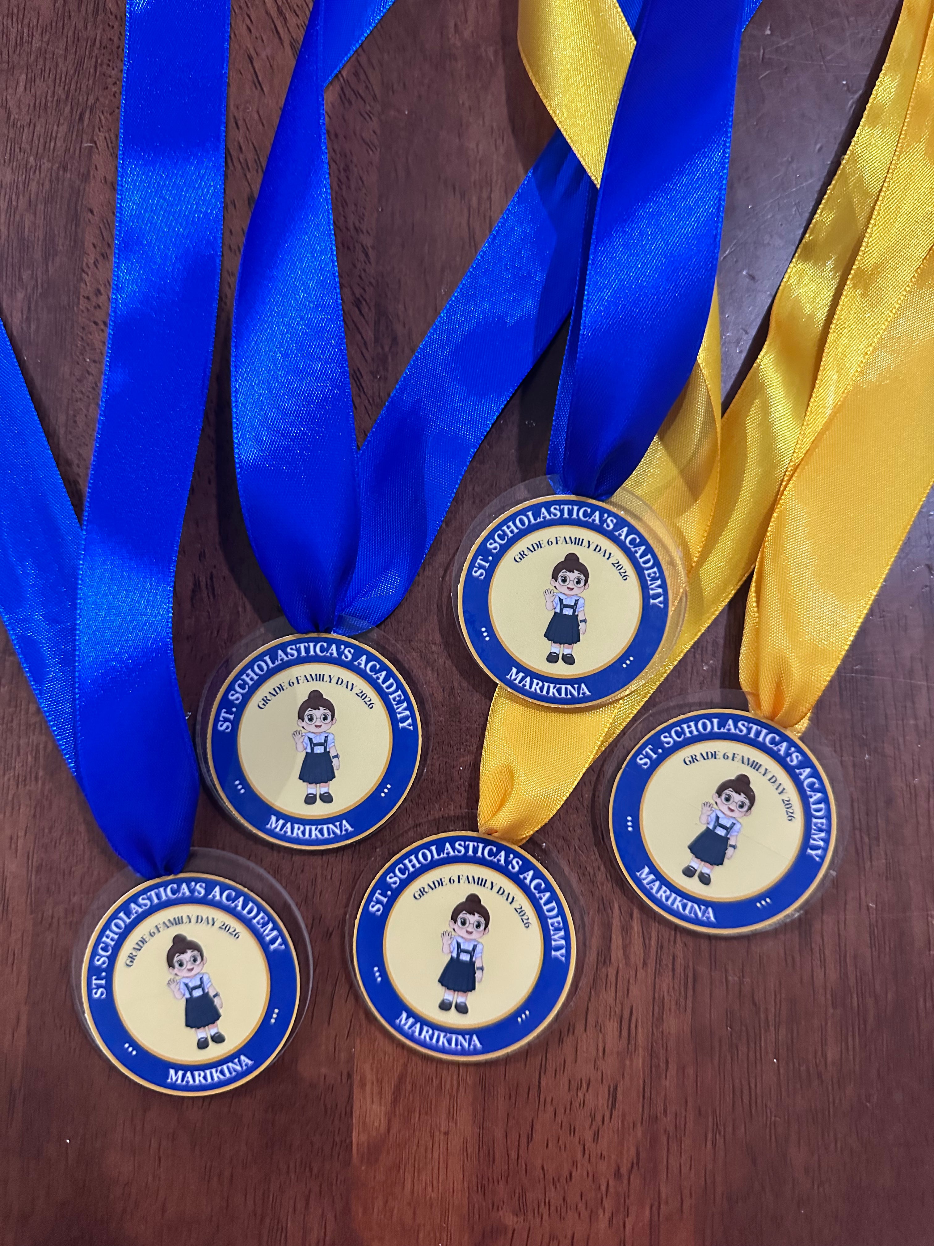 Acrylic Medal | 3.5", 1.5" | Made-to-Order
