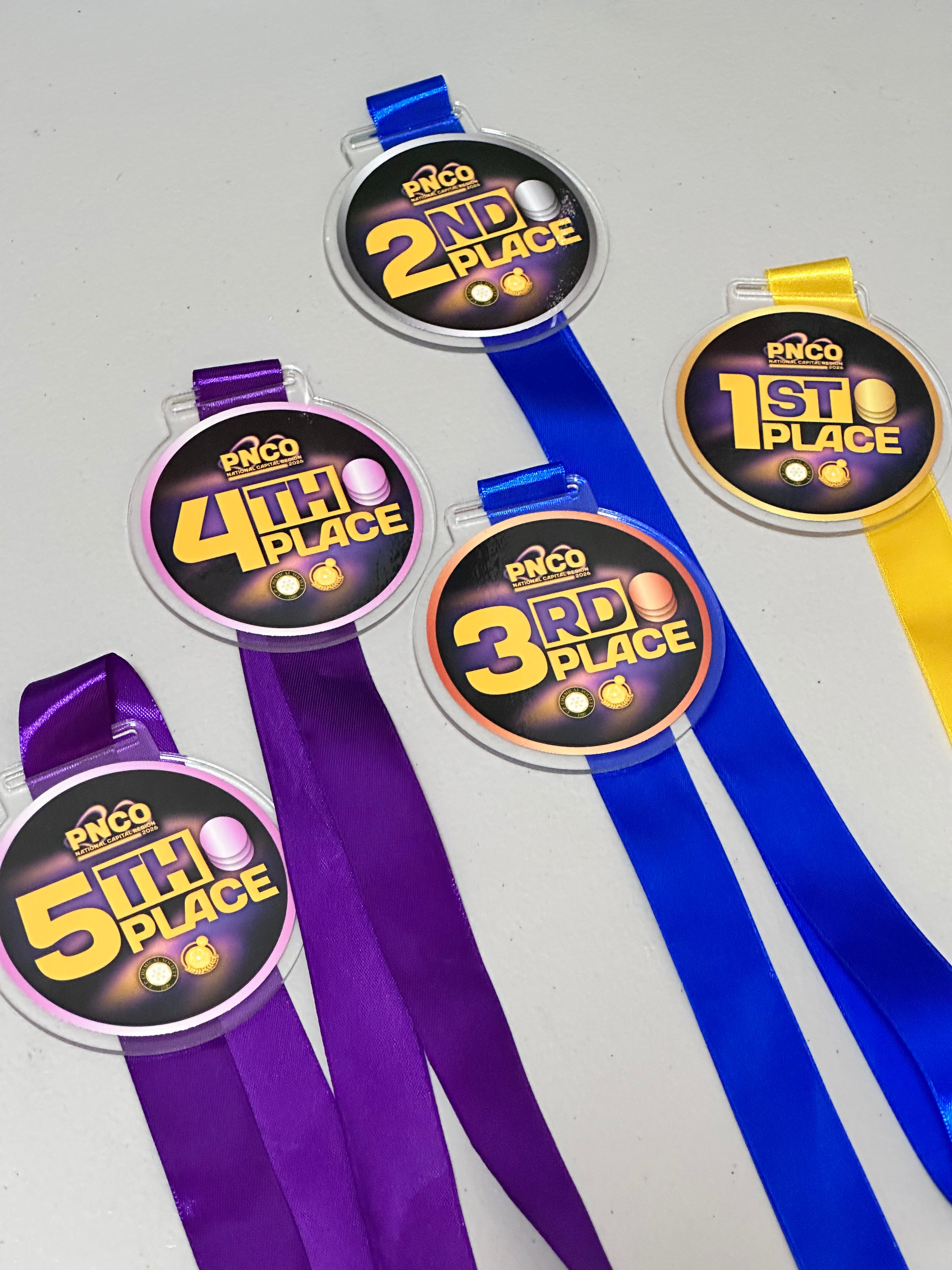 Acrylic Medal | 3.5", 1.5" | Made-to-Order