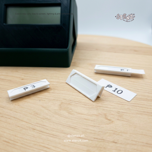 Price Tag Clips | 10-Pack